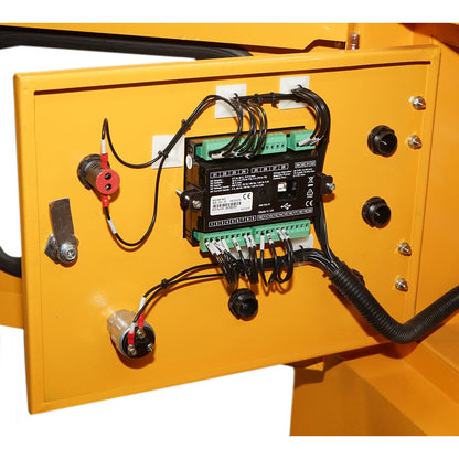 Háromfázisú hangszigetelt elektromos generátor 27.5KVA, 230/400V, Ricardo 30kW ZH4100D dízelmotorral és beépített ATS Breckner Germany