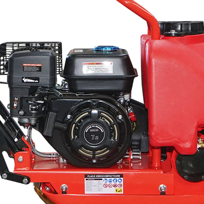 C60 lemeztömörítő 510x370mm munkaterülettel, standard euro 5 motor, 196CC/7CP, 5900 rpm 58Kg víztartállyal Breckner Germany