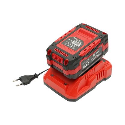 Sarokcsiszoló 1000W 2 db 21V, 4Ah Li-ion akkumulátorral, 125mm korong, brushless, elektromágneses fék, 3 fokozatú fordulatszám 5000/7000/9500rpm Breckner Germany