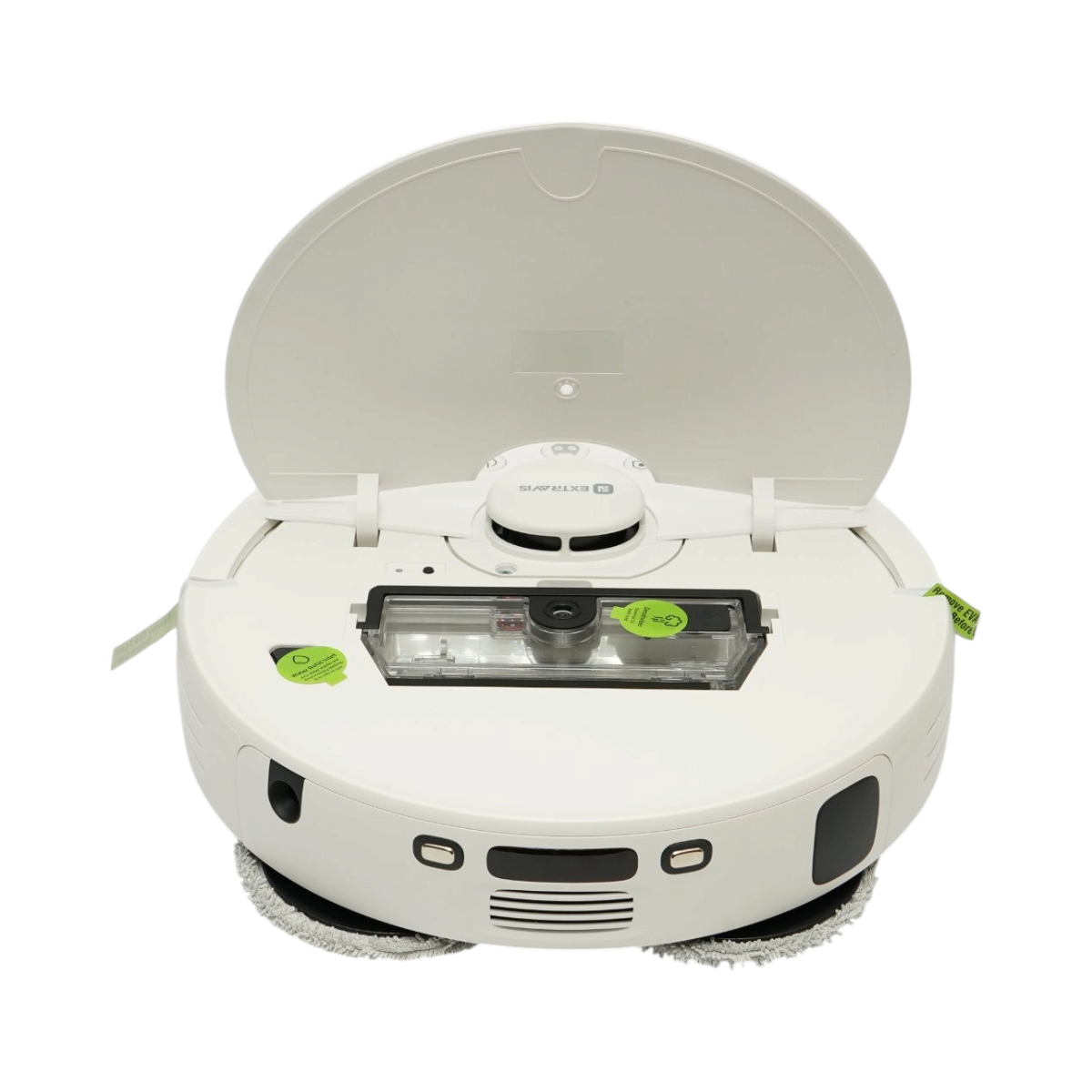 Intelligens robotporszívó mop funkcióval 8500Pa, auto-ürítő állomás, LDS lézeres navigáció, 5200 mAh akkumulátor, szálakodás-mentes kefe, WiFi alkalmazásvezérlés Extravis