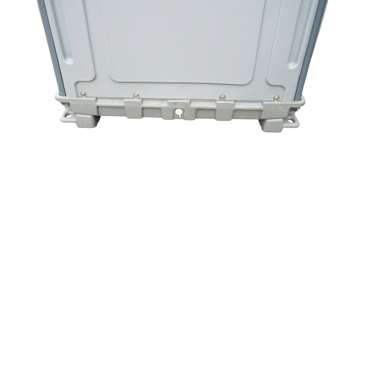 Ökológiai szennyvíztartályos WC 350L HDPE mosdóval, piszoárral, tükörrel, toalettpapír-tartóval és ruhaakasztóval 1150x1150x2250mm