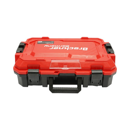 Sarokcsiszoló 1000W 2 db 21V, 4Ah Li-ion akkumulátorral, 125mm korong, brushless, elektromágneses fék, 3 fokozatú fordulatszám 5000/7000/9500rpm Breckner Germany