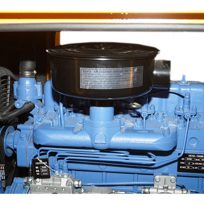Háromfázisú hangszigetelt elektromos generátor 27.5KVA, 230/400V, Ricardo 30kW ZH4100D dízelmotorral és beépített ATS Breckner Germany