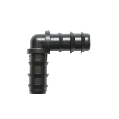 Csőkönyök, öntözőtömlő D16x16 mm 90 fokban