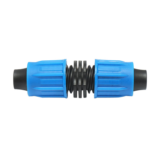 Csatlakozó, csepegtetőcső csatlakozó D16x16mm Breckner Germany öntözőrendszerekhez