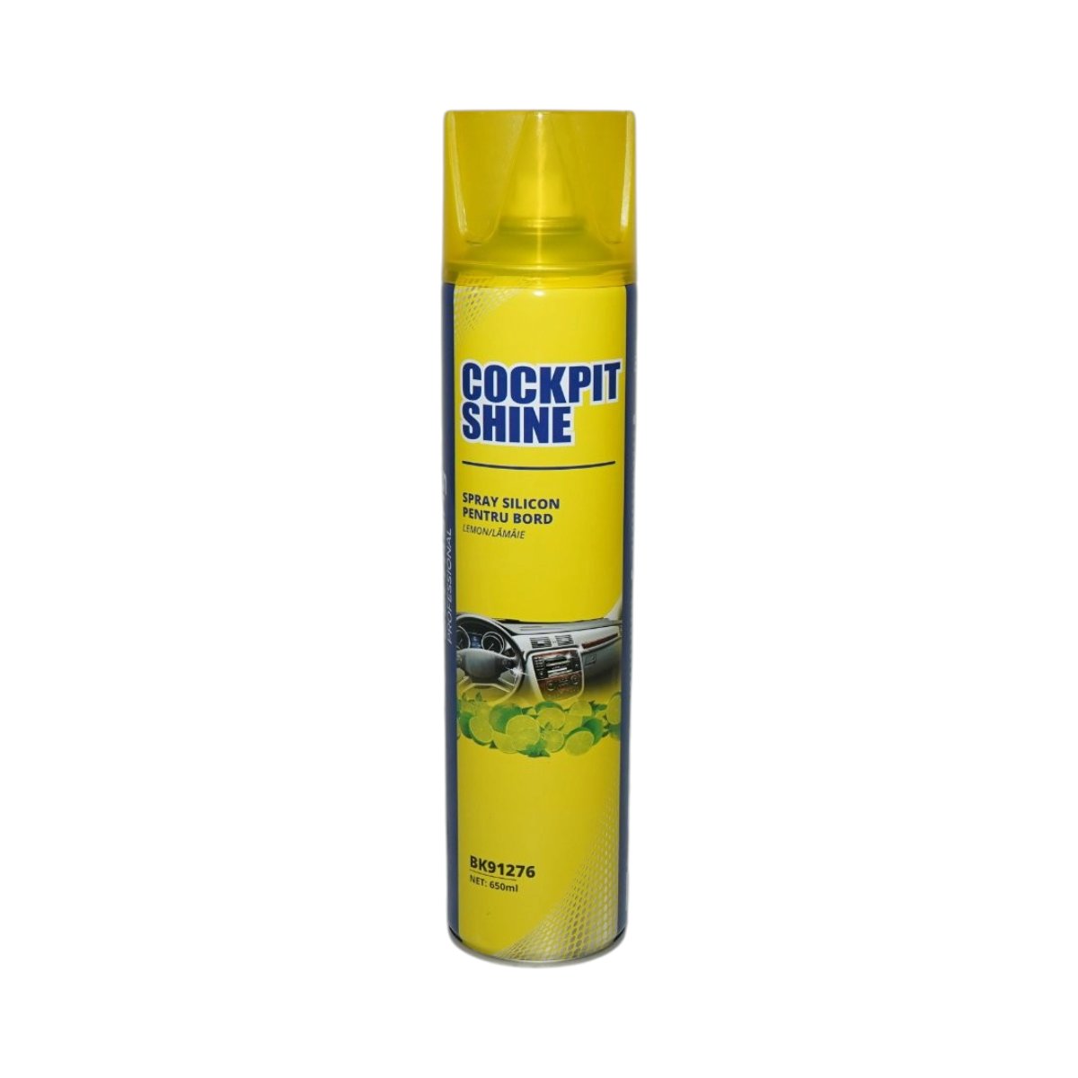 Szilikon műszerfal spray antisztatikus citrom 650ml Breckner Germany