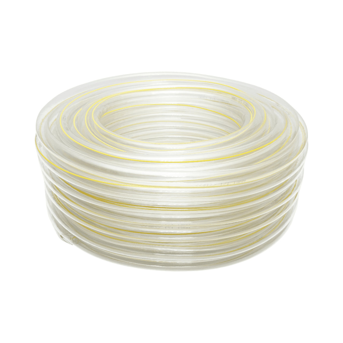 Átlátszó PVC kerti tömlő, slag, 3/4 inch (19mm), PN1 bar 50m/tekercs