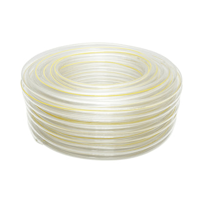Átlátszó PVC kerti tömlő, slag, 3/4 inch (19mm), PN1 bar 50m/tekercs