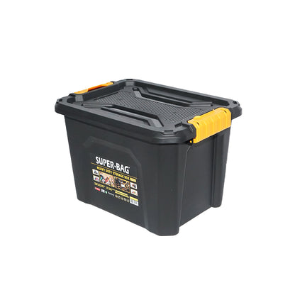Nagy teherbírású tároló doboz fedéllel 18L 385x295x260mm