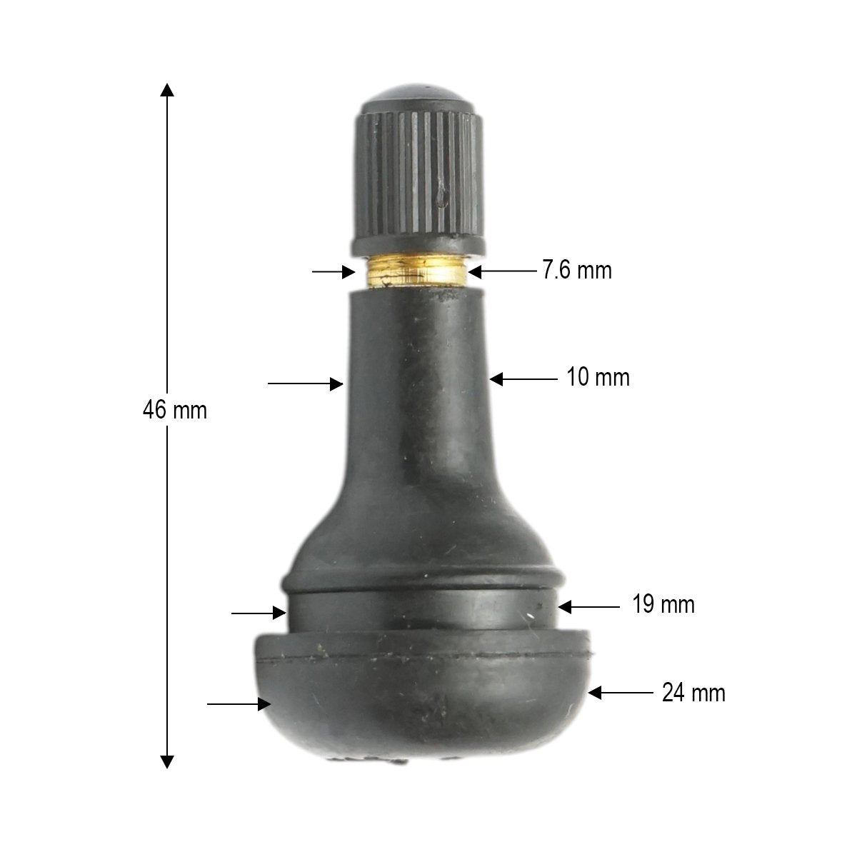 Tubeless kerékventil 46mm TR415