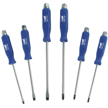 6 darabos ütvecsavarhúzó készlet 5-150mm króm-vanádium
