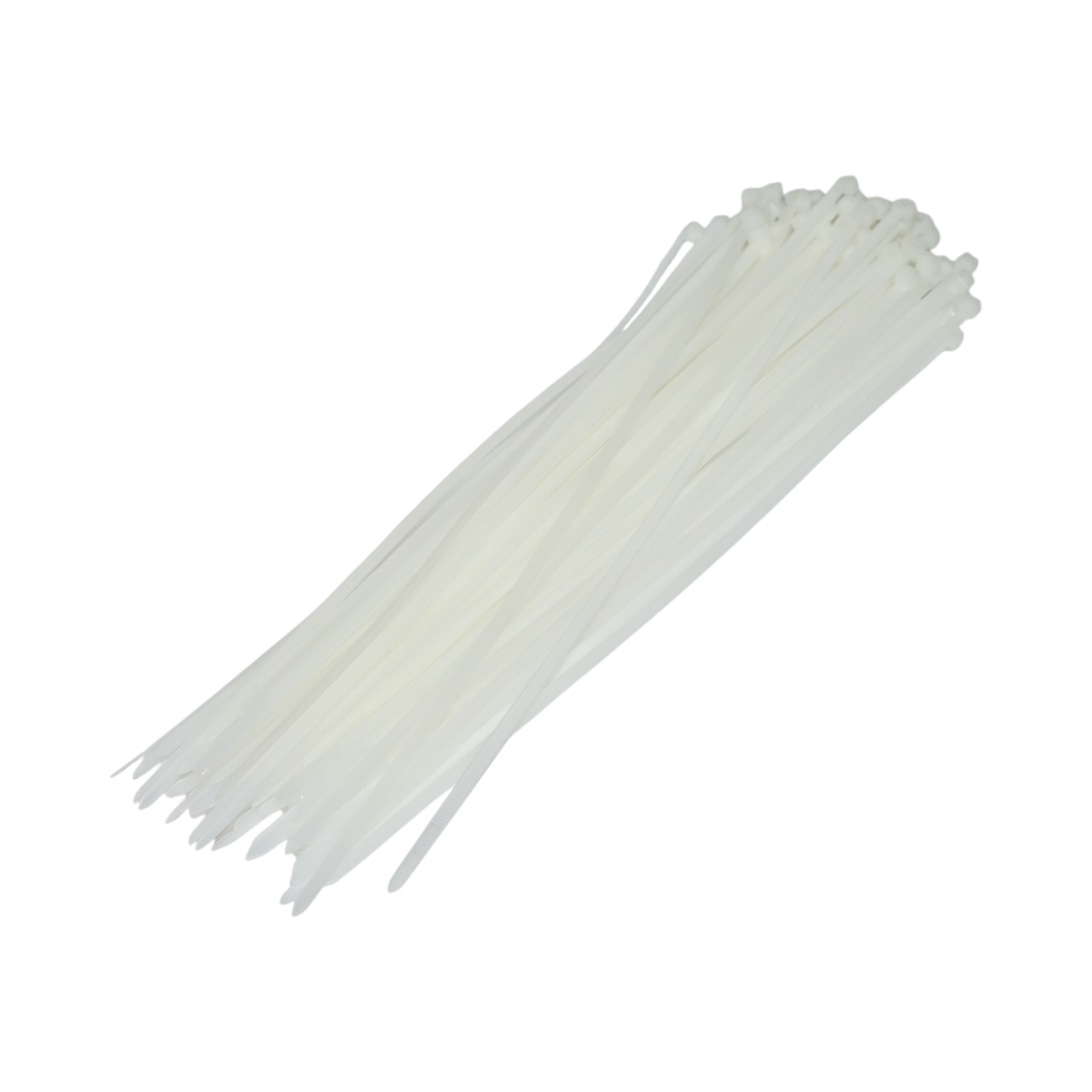 Fehér műanyag gallér 4.7x350mm autós keréktárcsák rögzítéséhez 100 db/készlet Breckner Germany