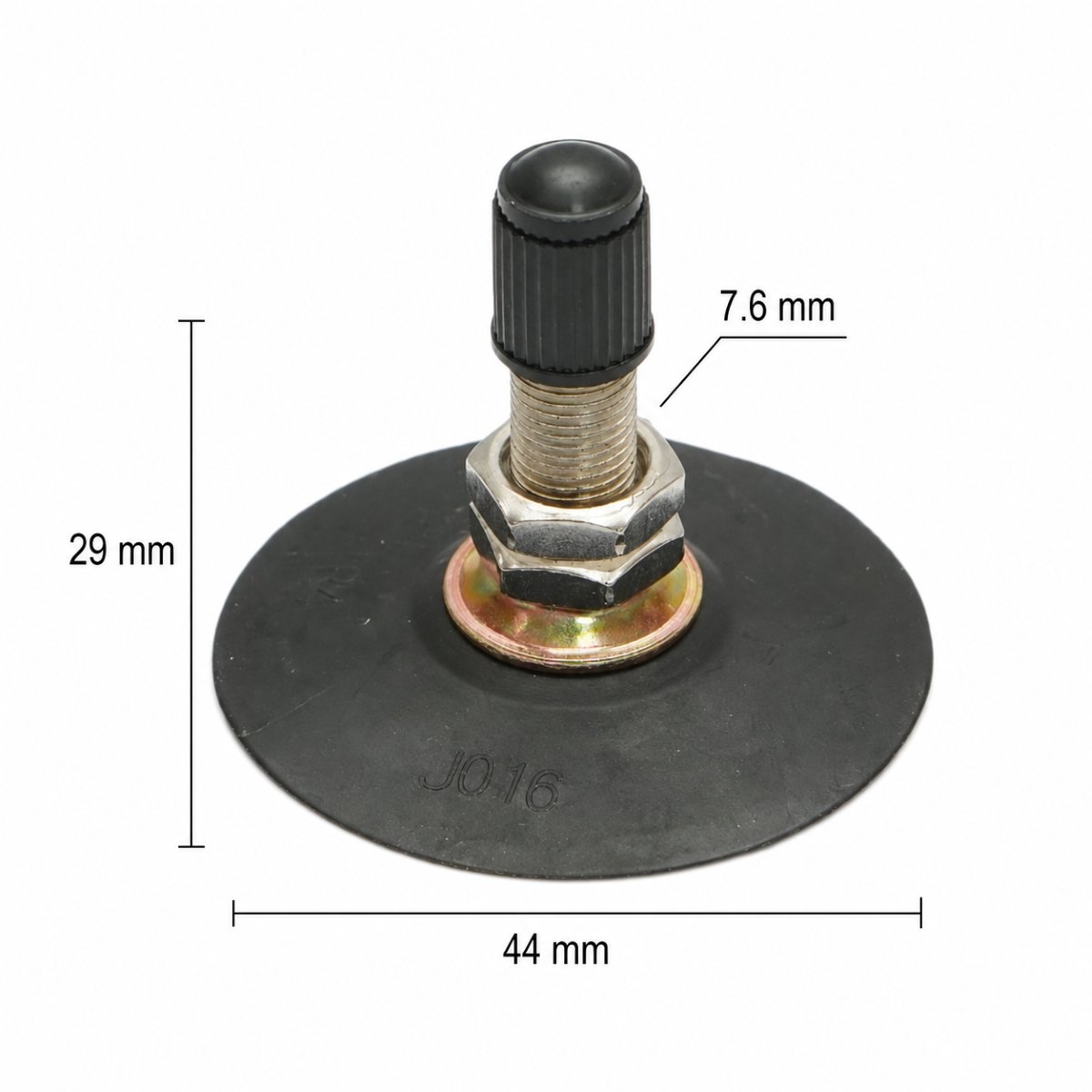 TR4 légkamra szelep nagy sapkával 44mm