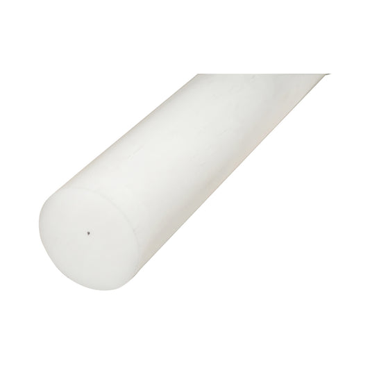 Bara poliamid, polioximetilén-poliacetál POM alba 1000x60mm 4.24 KG