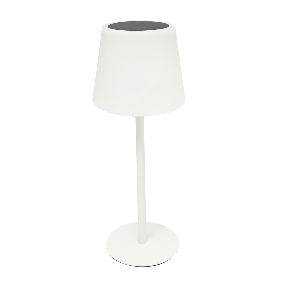 Solar LED asztali lámpa 2W, napelem 0,7W, akkumulátor 3,7V 1200mAh, USB 5V 1A, fehér Breckner Germany