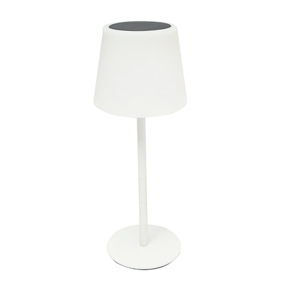 Solar LED asztali lámpa 2W, napelem 0,7W, akkumulátor 3,7V 1200mAh, USB 5V 1A, fehér Breckner Germany