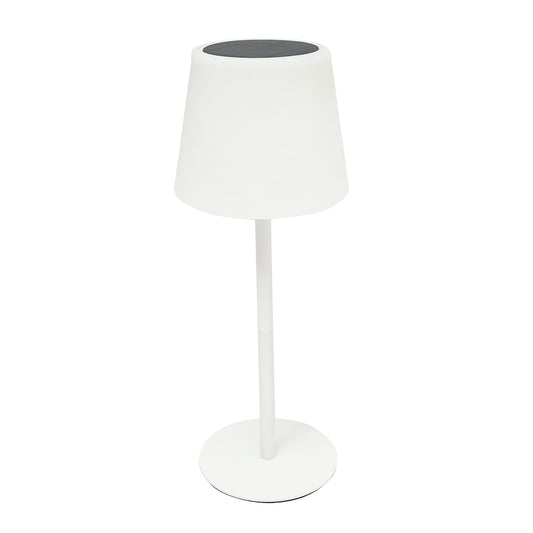 Solar LED asztali lámpa 2W, napelem 0,7W, akkumulátor 3,7V 1200mAh, USB 5V 1A, fehér Breckner Germany