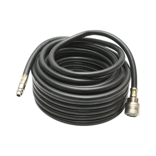 Kompresszor levegőcső 12m PVC 6x11mm és univerzális gyorscsatlakozók