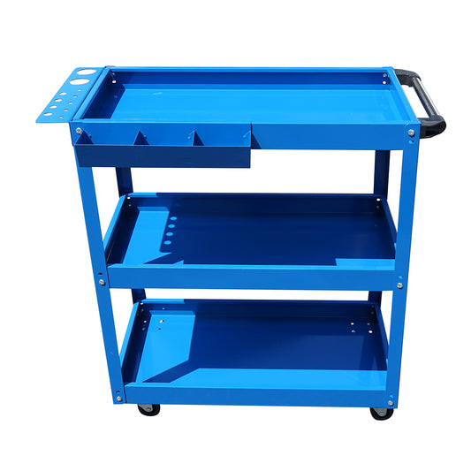 Kerekes fém kocsi 3 polccal a szerszámok számára 660x360x730mm