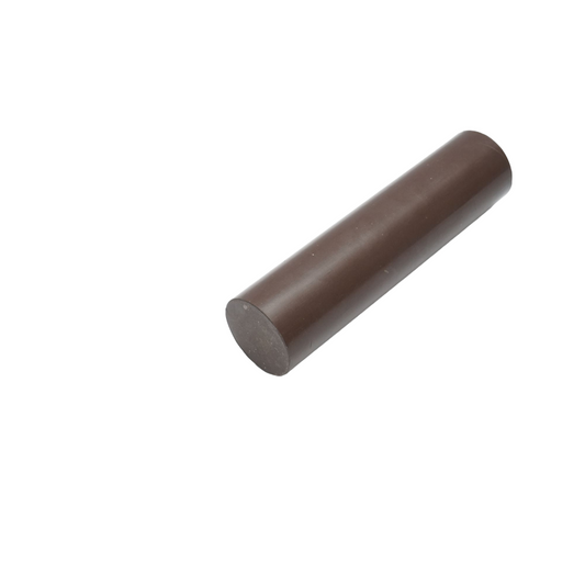 Rúd teflon, PTFE, politetrafluoretilén barna 200x50mm 1.45 Kg