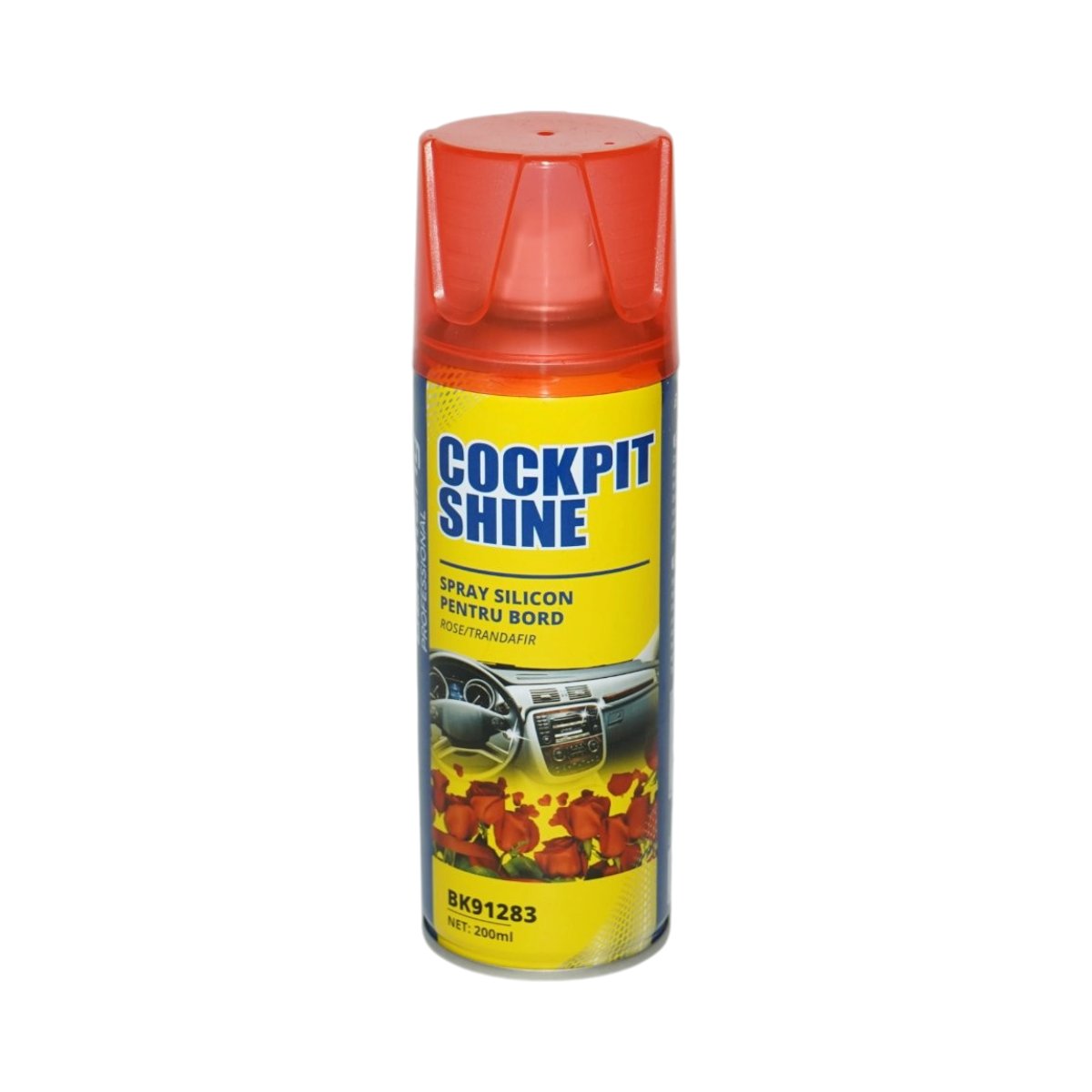 Szilikon műszerfal spray antisztatikus rózsa 200ml Breckner Germany