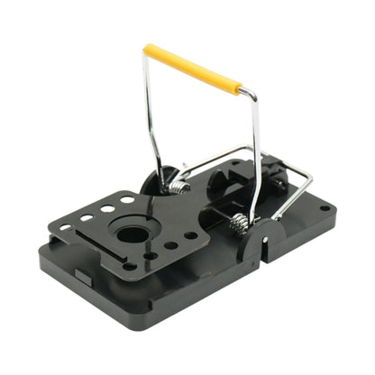 Egércsapda kettős rugóval és csalétkező rekesszel 140x75mm ABS