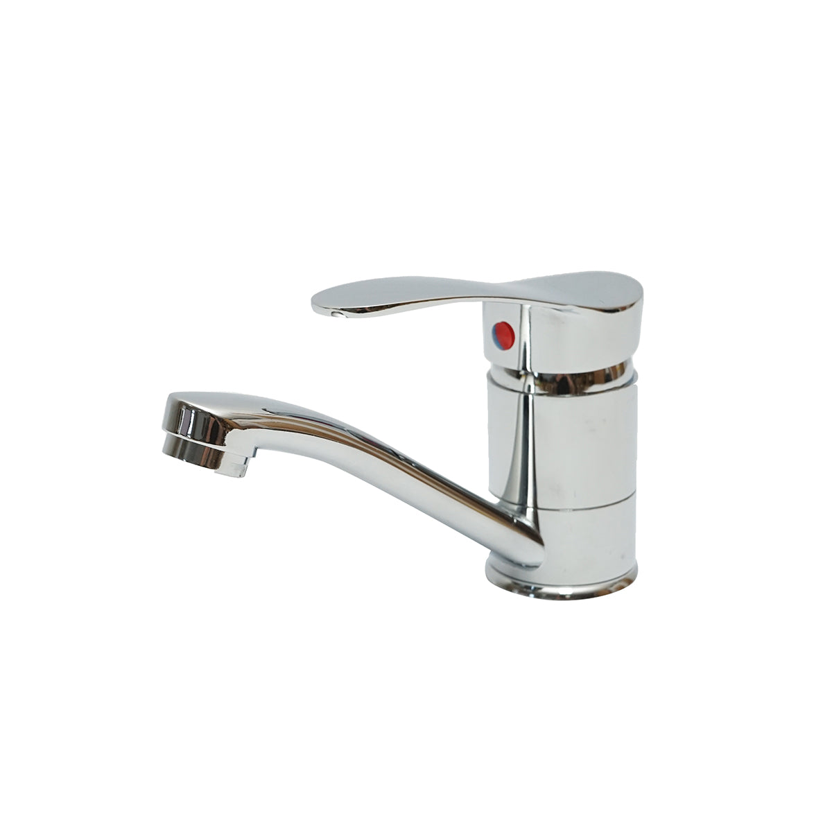 Breckner Germany 19cm-es csaptelep, mosogató csővel, polírozott króm, Germany