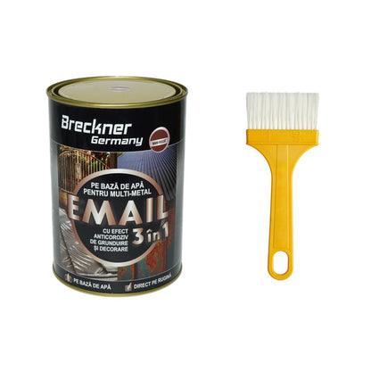 Breckner Germany 3 az 1-ben rozsdagátló zománc festék vörösesbarna fémhez 2kg, közvetlenül a rozsdára, vízalapú