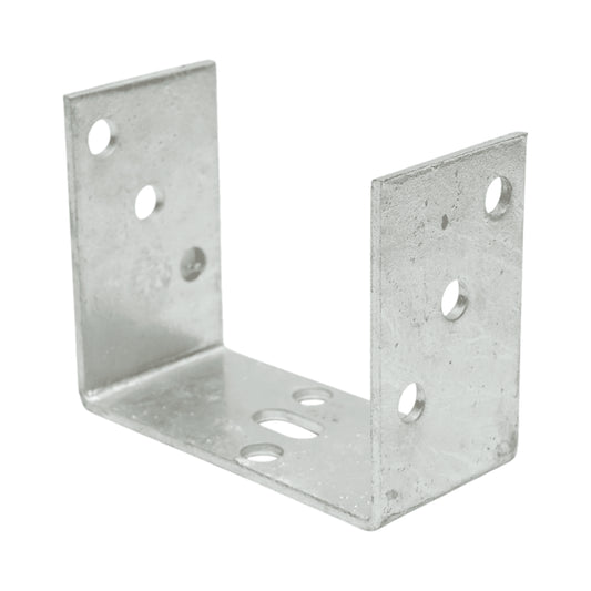 Horganyzott acél, vastagság 4 mm, 121x60x102 mm, horganyzott acél, hegyes aljzat 121x60x102 mm