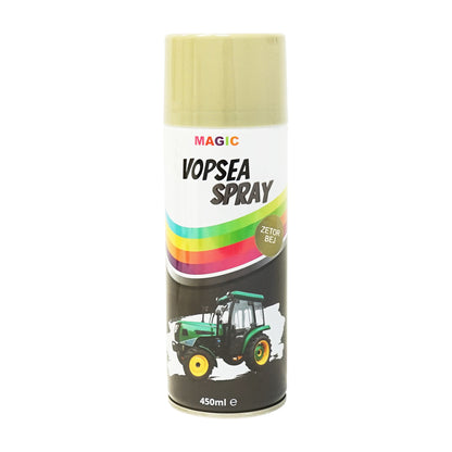 BEJ GREY OLIVE BEJ GREY professzionális Zetor típusú gyorsan száradó autófesték spray 450ml MAGIC