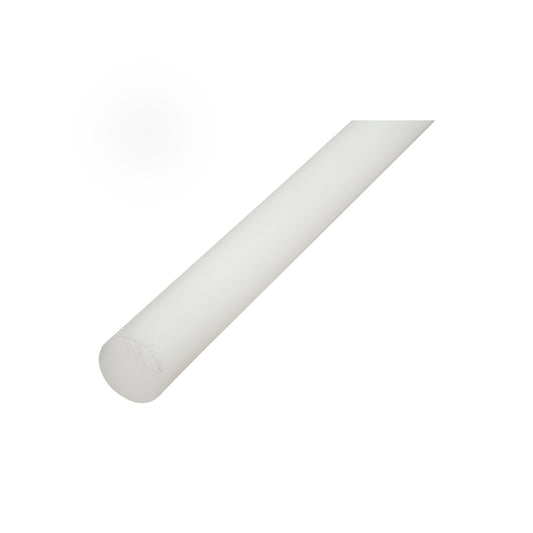Bara poliamid, polioximetilén-poliacetál POM alba 1000x20mm 0.48 KG