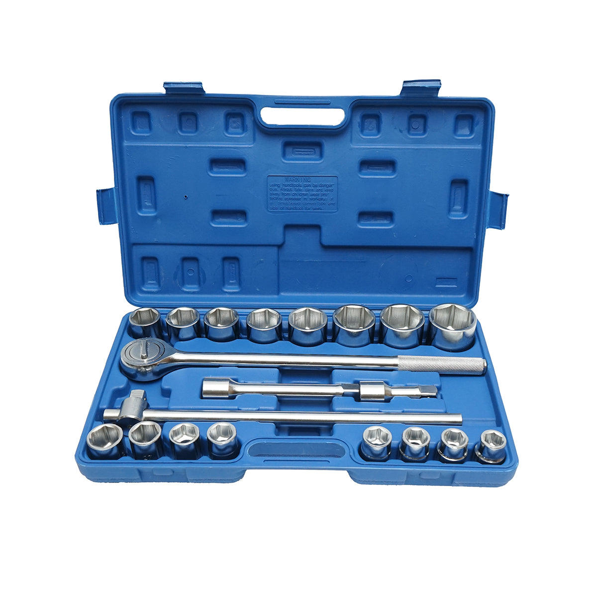 21 darabos készlet 3/4 3/4-es csöves racsnis meghajtó Breckner Germany