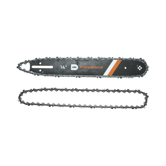 Fűrészlap készlet 35cm (14 inch) 2 lánccal 3/8 LP osztás, 1.3mm, 52 lap UZ PROFESIONAL THOR