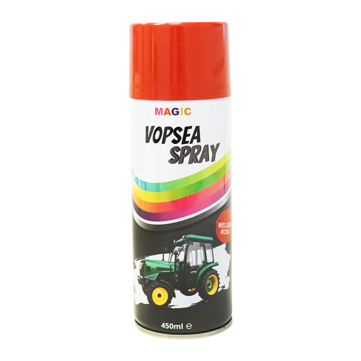 CARMIN professzionális piros autófesték spray CARMIN Welger professzionális gyorsan száradó 450ml MAGIC