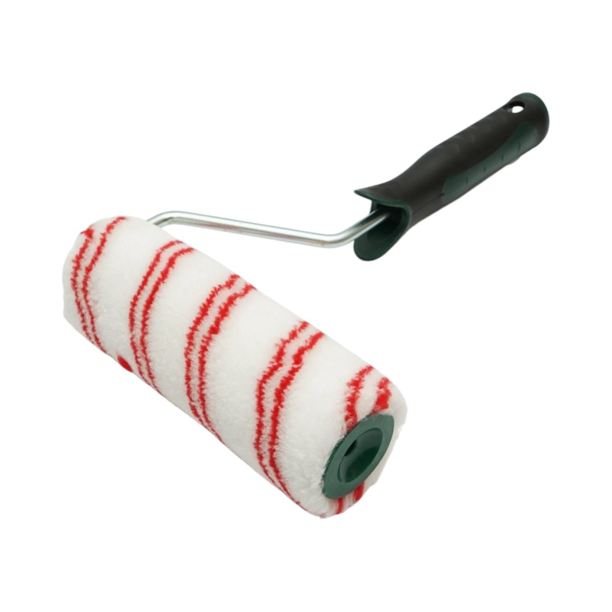 Poliészter festőhenger 18cm, 70mm-es hengerdátum, 18mm-es szál, ergonomikus soft-grip 2k fogantyú Breckner Germany
