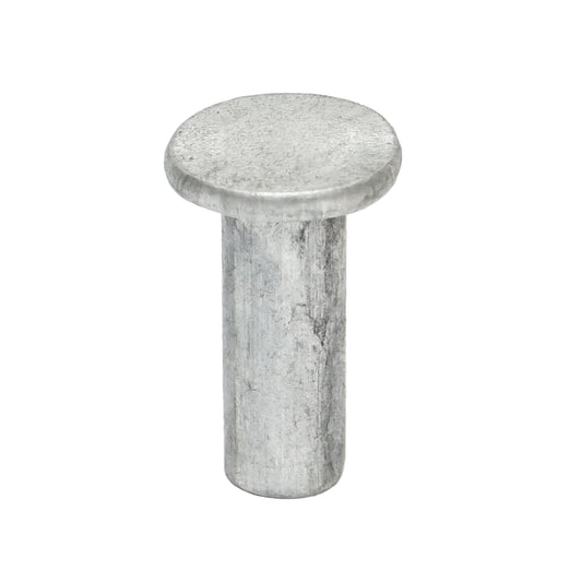 Nit alumínium tömör 4x8mm, fejátmérő 15mm