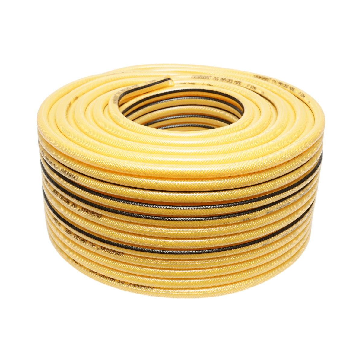 PVC kerti tömlő, slag, 1/2 inch (12mm) fonott textilbetéttel 100m/tekercs Crownman