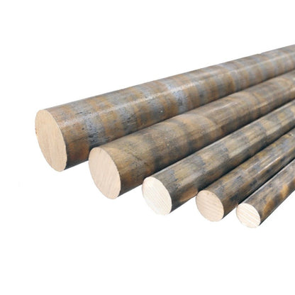 Bronz rúd, kerek, grafitbronz D: 90mm, L: 330mm, 19.78 kg