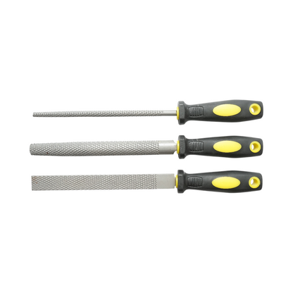 3 darabos univerzális vegyes reszelő szett 200mm Crownman
