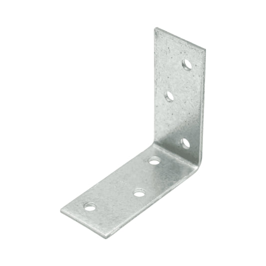 Összekötő zár 60x60x25mm, vastagság 2mm, horganyzott acélból