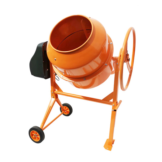 Betonkeverő 800W, térfogat 200L, öntöttvas fogaskerék és korona, 58Kg Breckner Germany