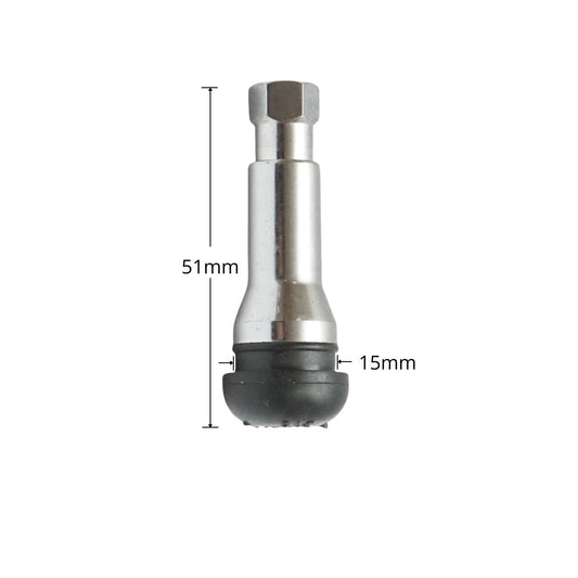 51 mm-es TR414AC krómozott tubeless kerékagy