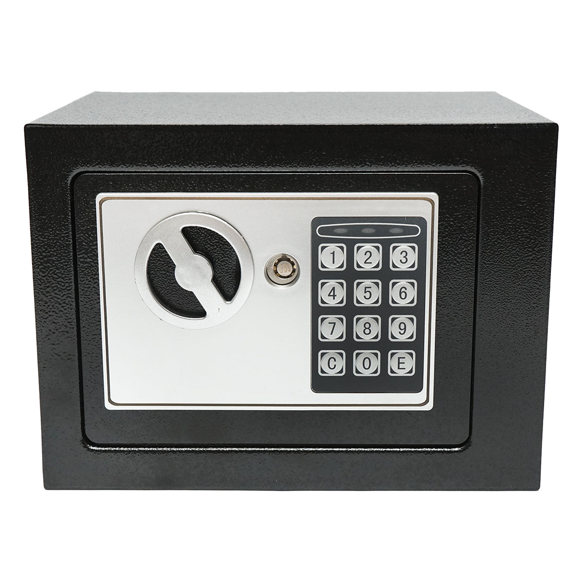 Mobil széf elektronikus zárral és 2 kulccsal 230x170x165mm
