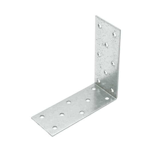 Összekötő zár 100x100x40mm, vastagság 2mm, horganyzott acélból