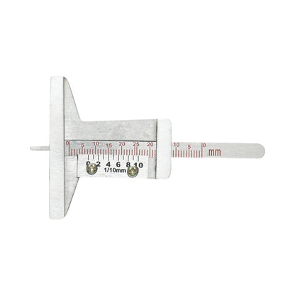 Subler mechanikus mélységmérő kopásprofilhoz 0-25mm