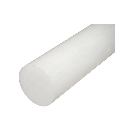 Bara poliamid, polioximetilén-poliacetál POM fehér POM 1000x100mm 11.59 KG