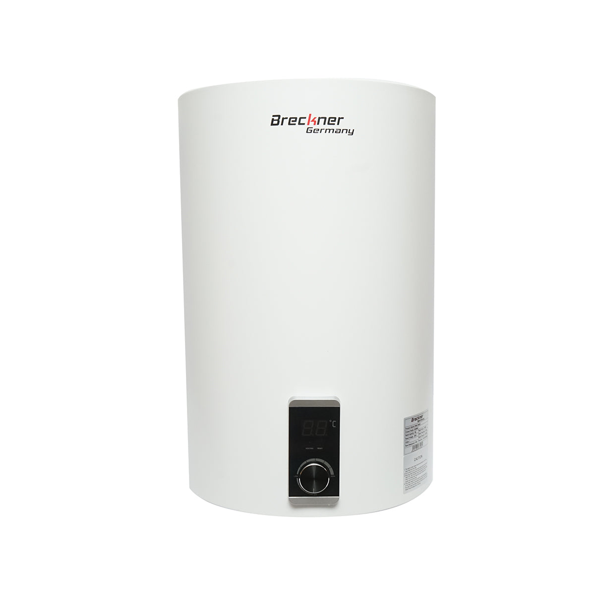 Elektromos vízforraló 50L, 1500W, IPX4, 390x646mm, függőleges beépítéssel, használati melegvízhez Breckner Germany