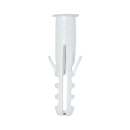 Univerzális műanyag dübel fehér 6x30mm 100 db/szett