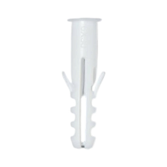 Univerzális műanyag dübel fehér 6x30mm 100 db/szett