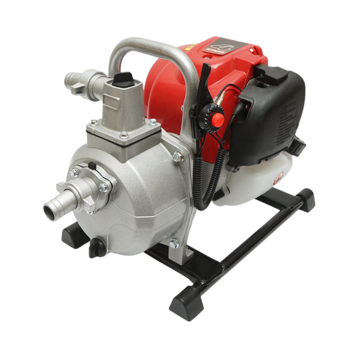 Benzinmotoros szivattyú 1.36CP, 4T 35.8cc, 1 col, teljesítmény 7m3/h, önfelszívó, szívómélység 7m, nyomómagasság 25m Breckner Germany